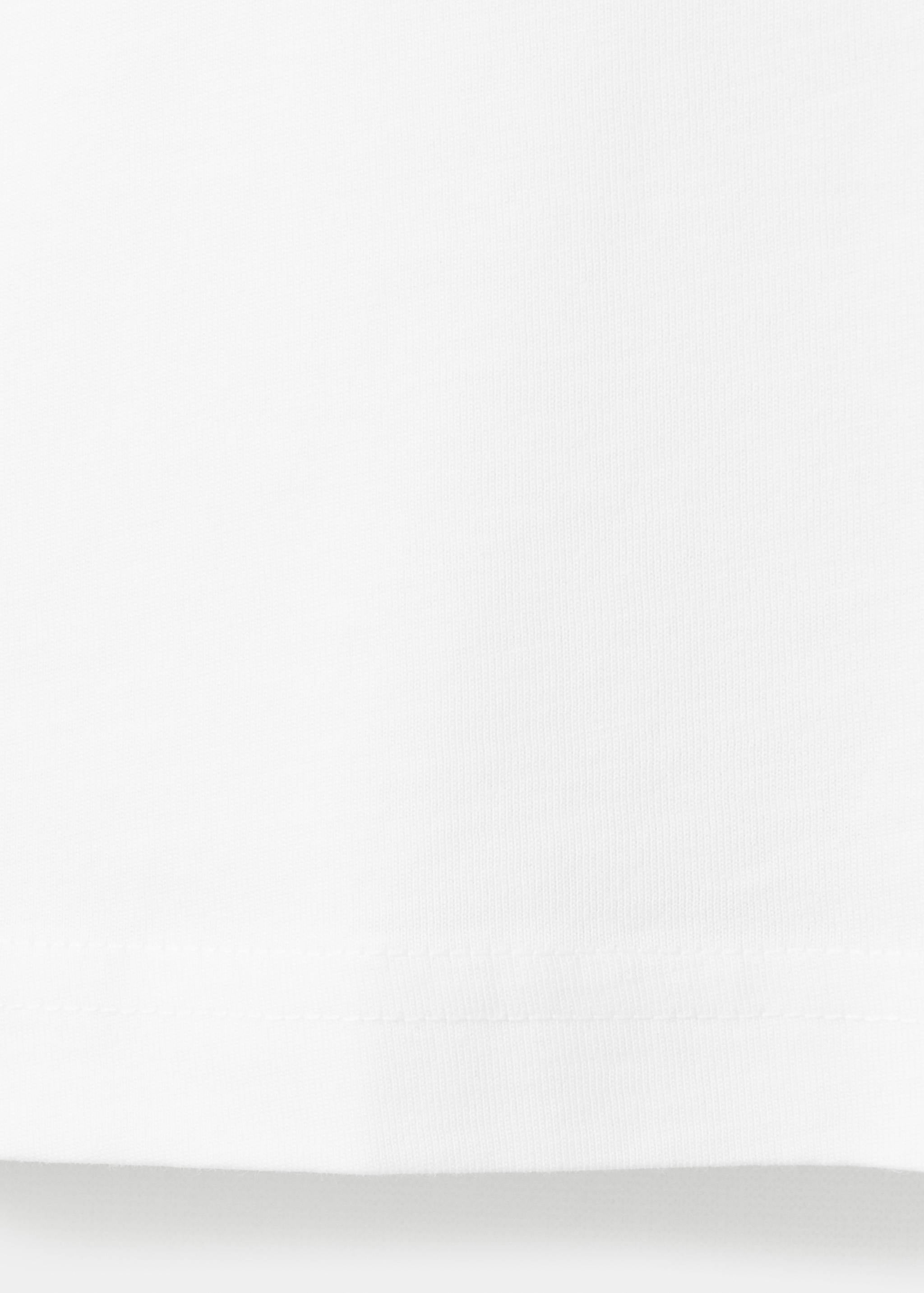 Mango camiseta chalspi in white - Image 3