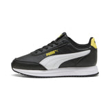 PUMA R78 lightwind sneakers youth (403709) in black and white - Image 3
