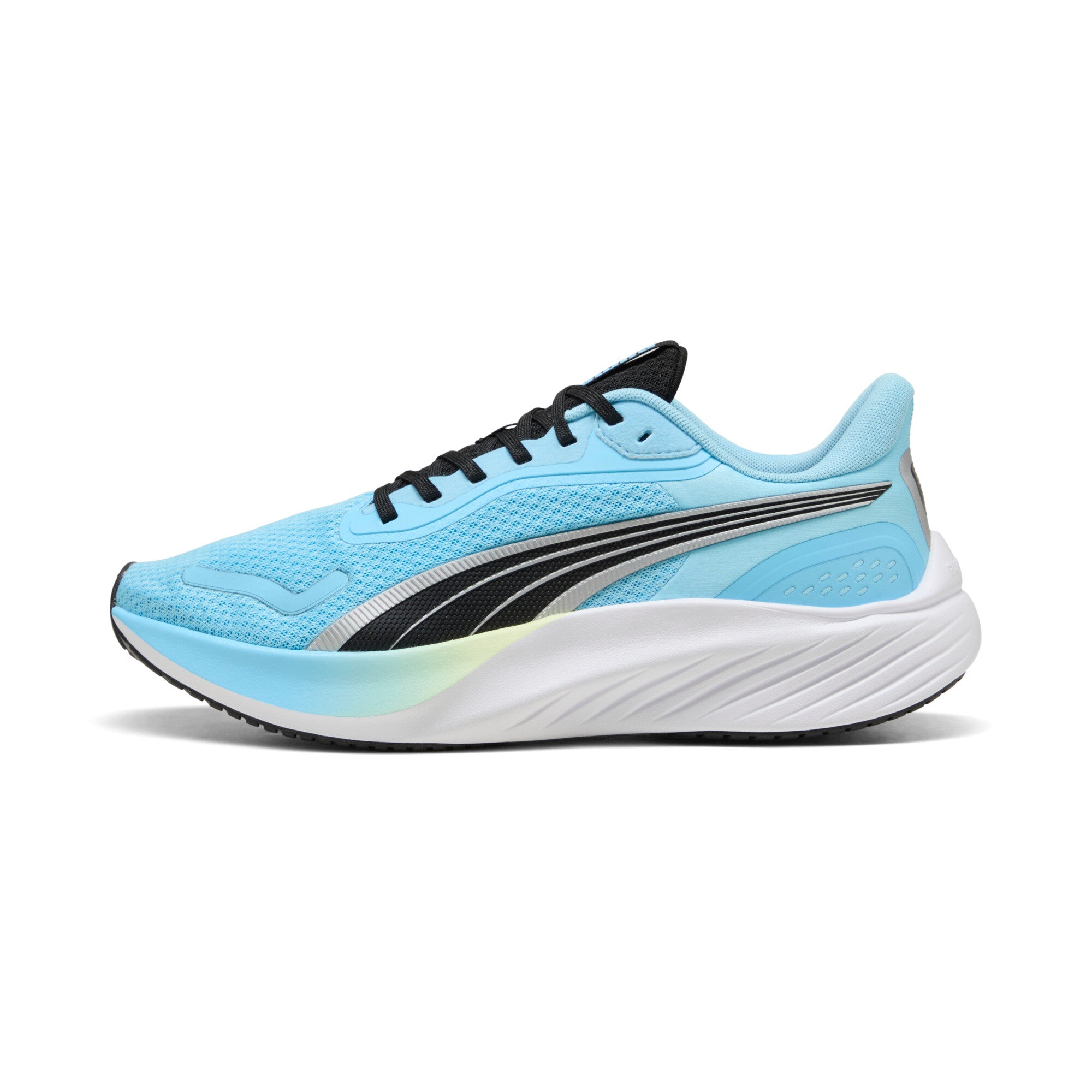PUMA pounce lite running shoes in vibrant blue and black - Image 3