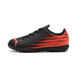 PUMA ATTACANTO II TT football boots youth in black and glowing red - Image 3