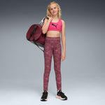 PUMA TRAIN ALL DAY ESSENTIALS tights in poised pink - Image 3