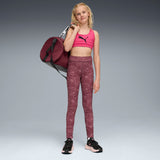 PUMA TRAIN ALL DAY ESSENTIALS tights in poised pink - Image 3