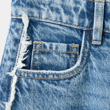 Mango jeans widef in medium denim - Image 3