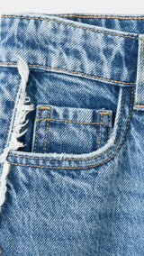Mango jeans widef in medium denim - Image 3