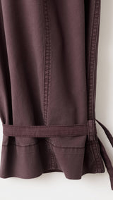Mango pantalon ant in purple brown - Image 3