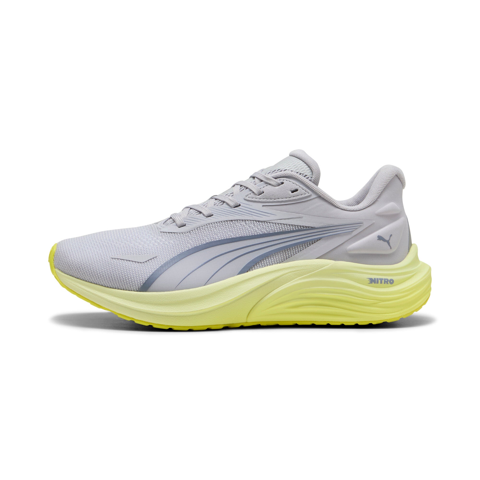 PUMA electrify NITRO™ 4 running shoes men in vibrant silver and apple spritz - Image 3
