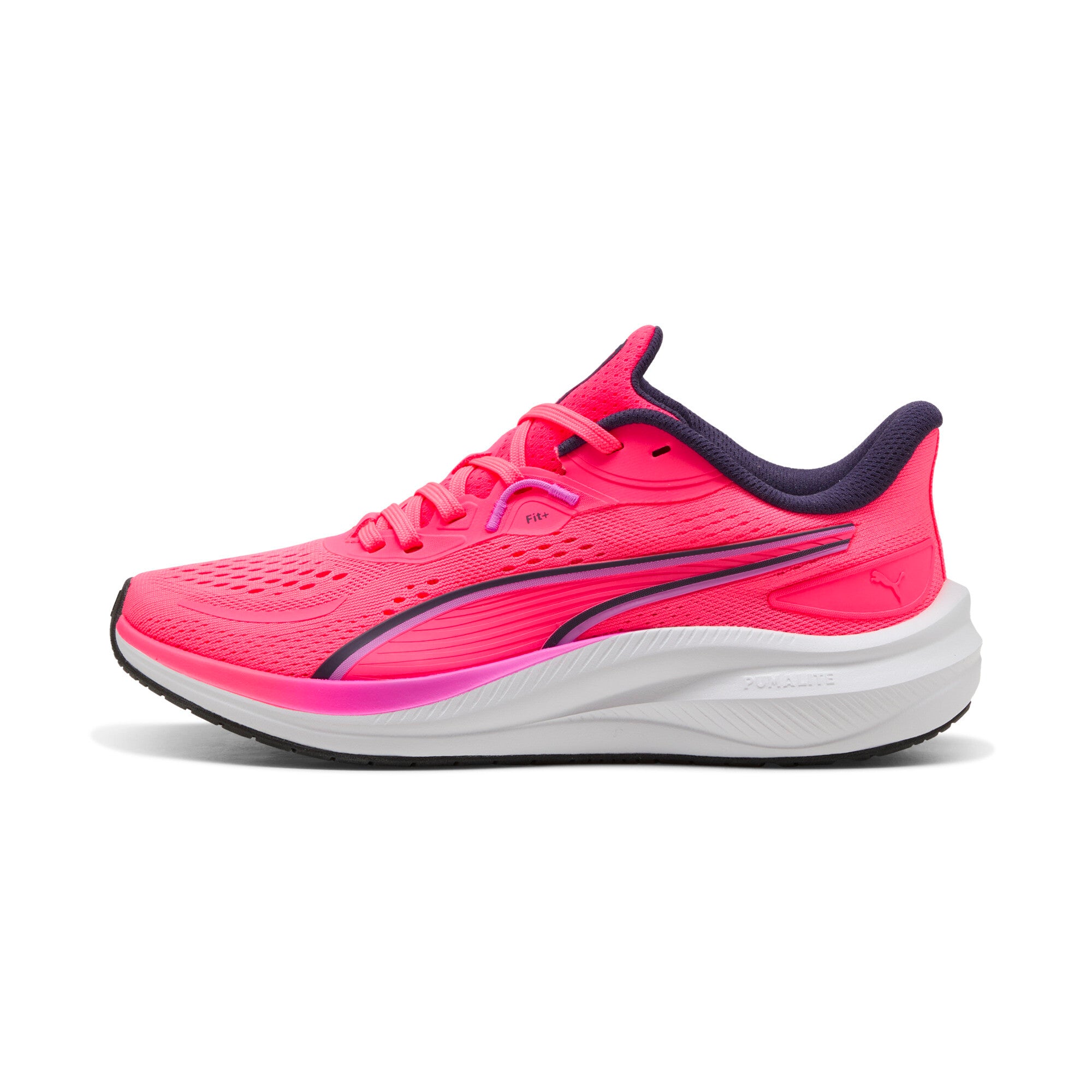 PUMA skyrocket lite 2 running shoes unisex in pure pink and electric orchid - Image 3