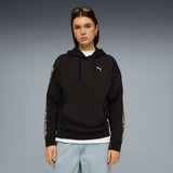 PUMA essentials graphics animal hoodie women in black - Image 3