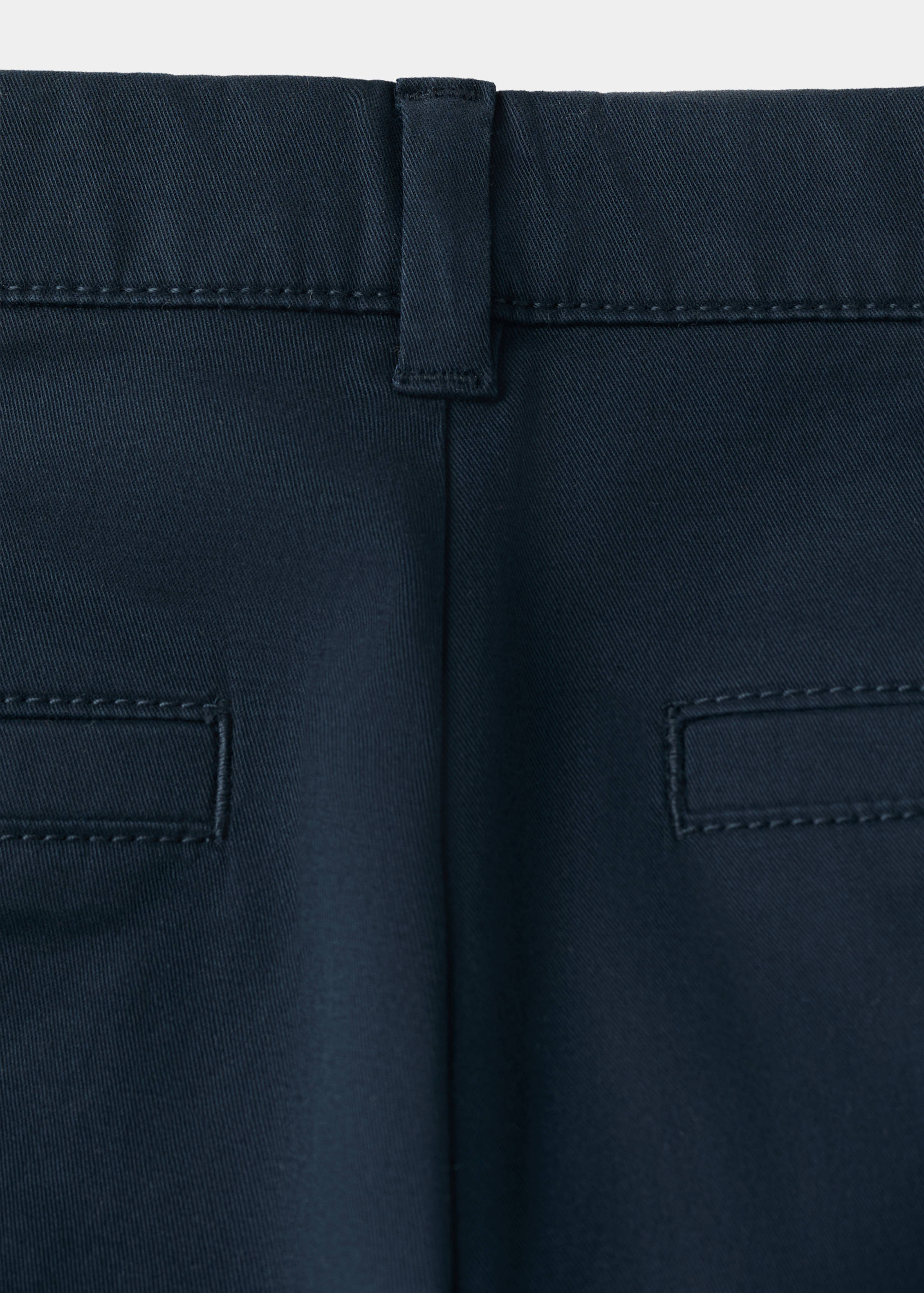 Mango pantalon rpiccolo in navy - Image 3