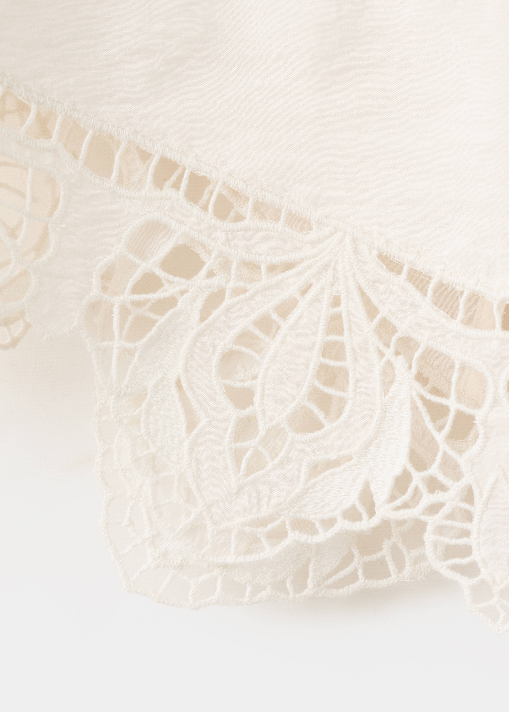 Mango blusa giovana in off white - Image 3
