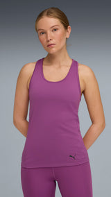PUMA train all day essentials racerback tank women in plum wine - Image 3