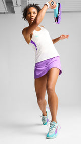 PUMA INDIVIDUAL padel skirt in purple glimmer - Image 3