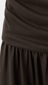 Mango vestido osana in brown - Image 3
