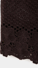 Mango top mashi in brown - Image 3