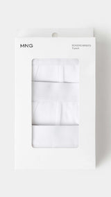 Mango boxers triwhite in white - Image 3