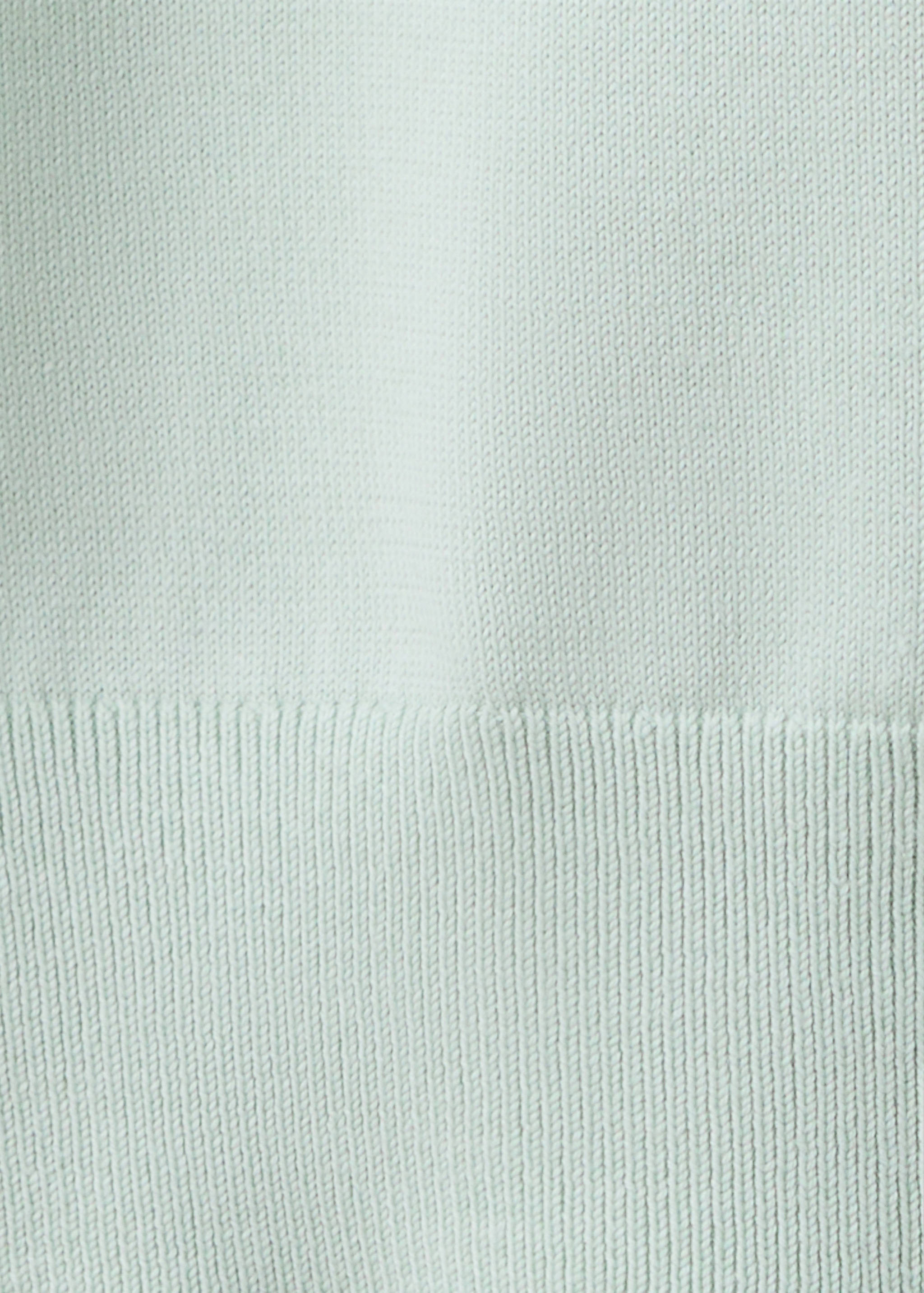 Mango camiseta tricot arraona in pastel green - Image 3