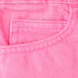 Mango shorts raw in fuchsia - Image 3