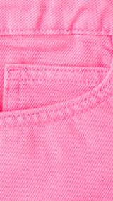 Mango shorts raw in fuchsia - Image 3
