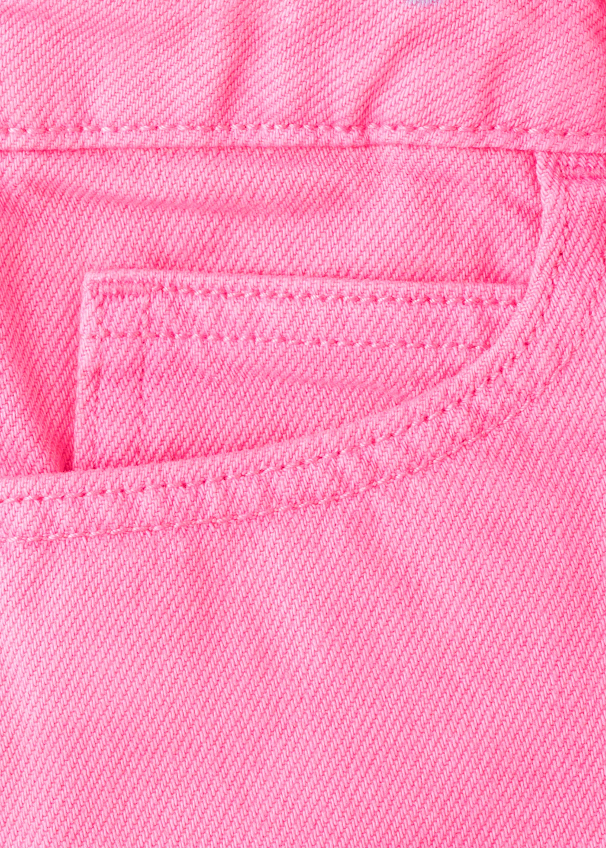 Mango shorts raw in fuchsia - Image 3