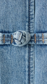Mango cazadora bimba in medium denim - Image 3