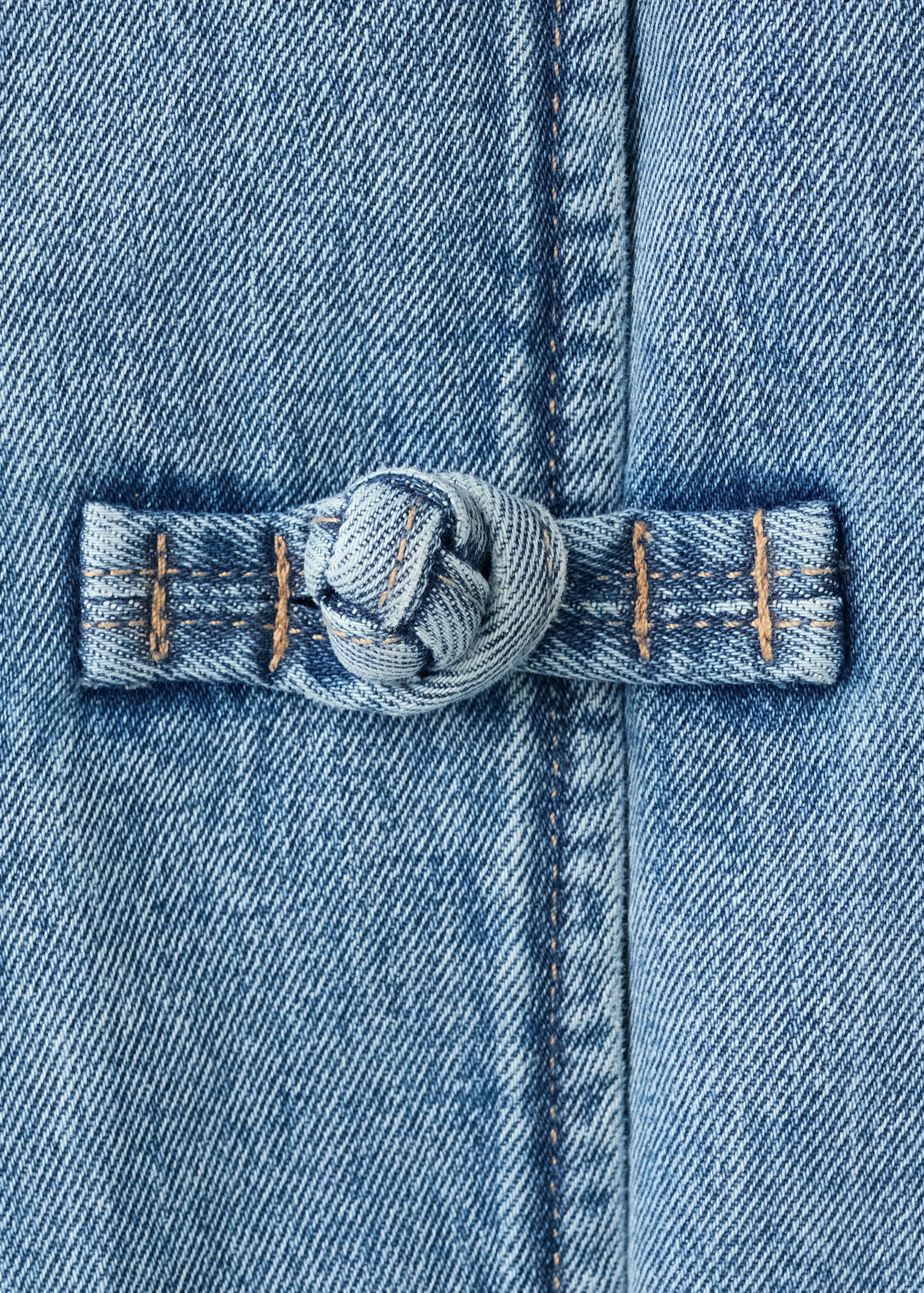 Mango cazadora bimba in medium denim - Image 3