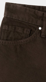 Mango shorts zoey in chocolate - Image 3