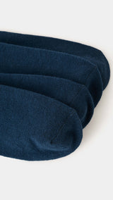 Mango socks solid in navy - Image 3