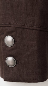 Mango chaqueta juan in chocolate - Image 3