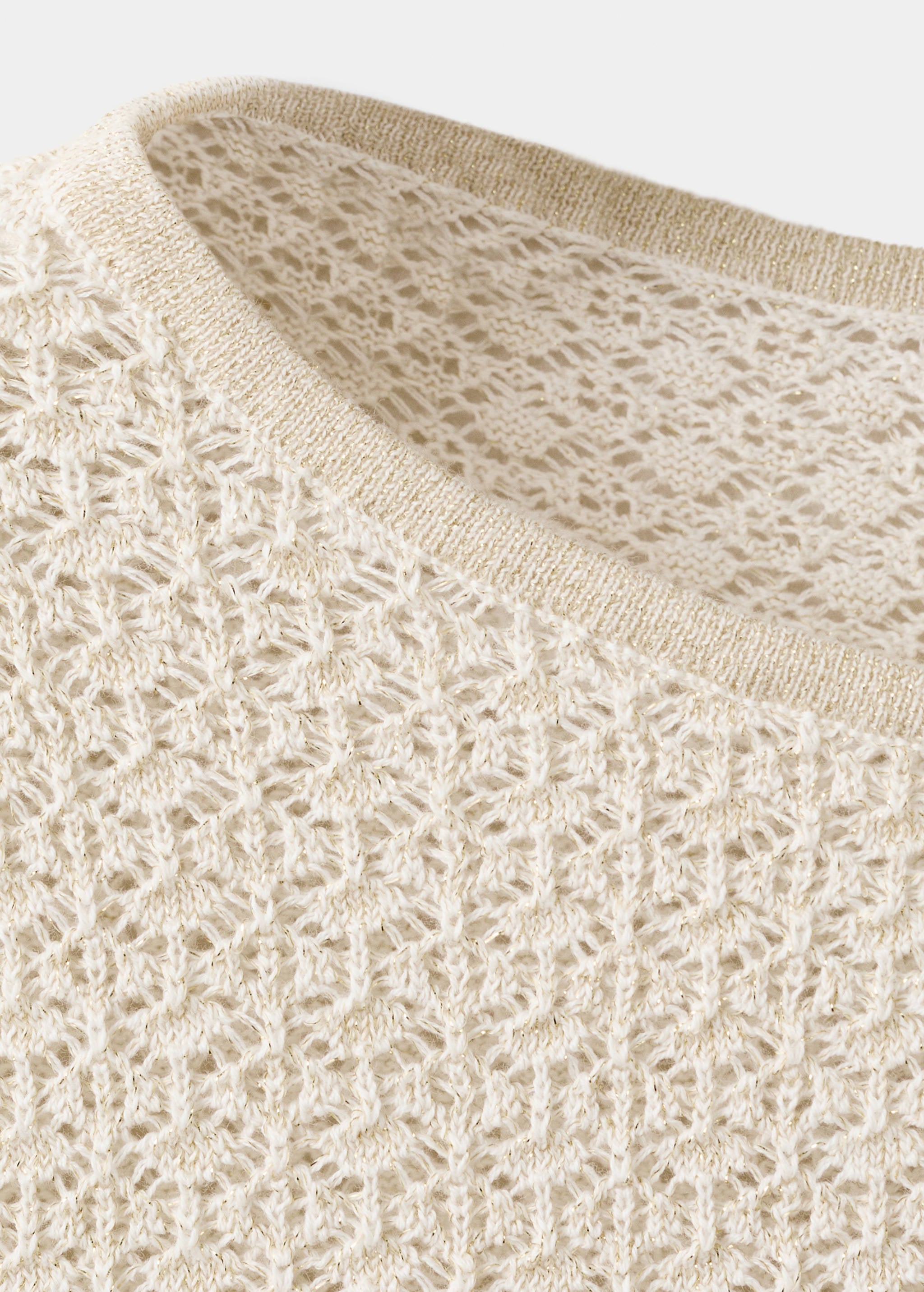 Mango jersey maria in gold - Image 3