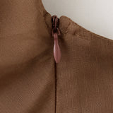 Mango top soliel in brown - Image 3