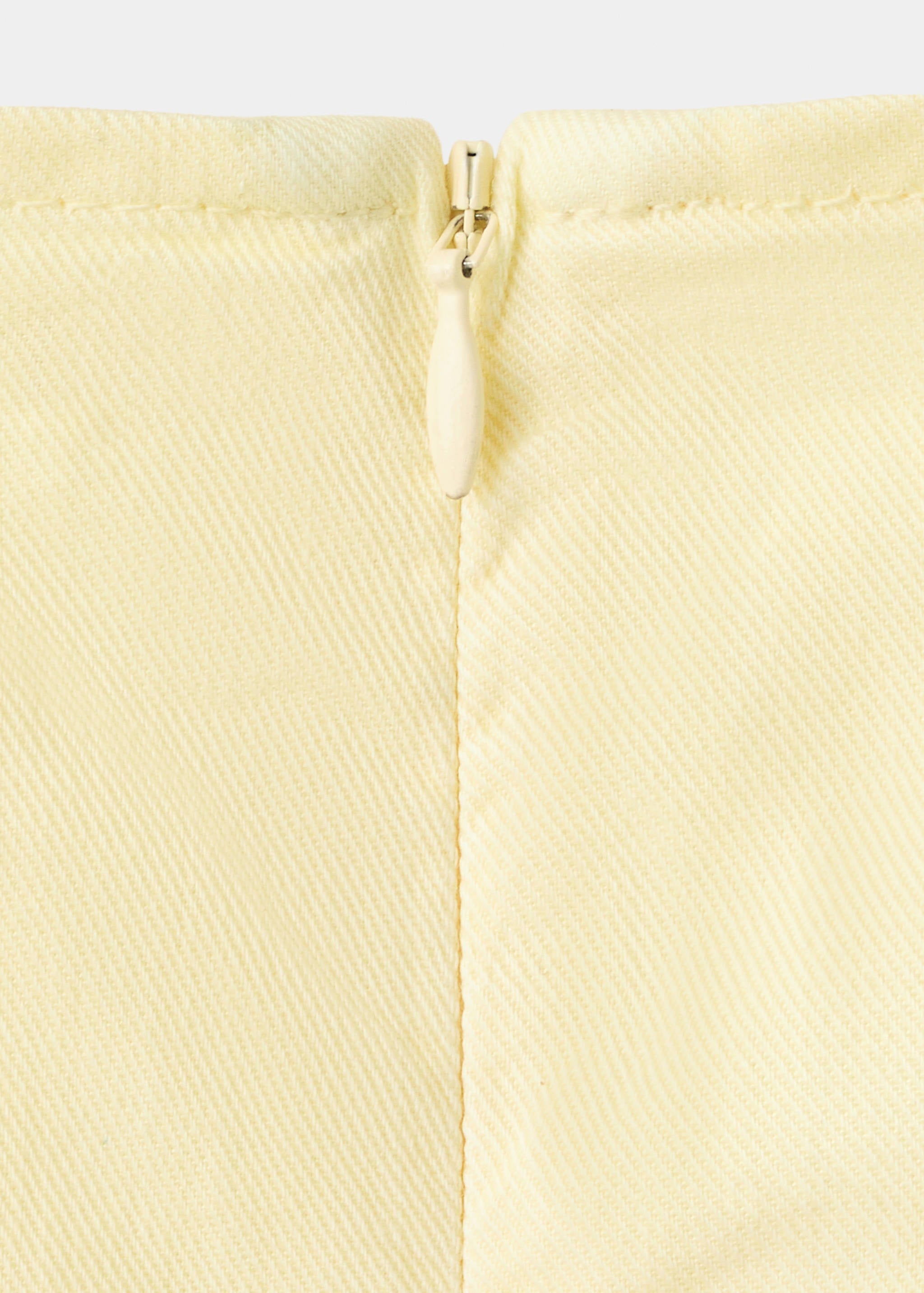 Mango vestido tossa in pastel yellow - Image 3