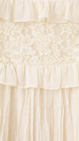 Mango dress dora in beige - Image 3