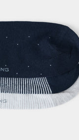 Mango socks trira1 in navy - Image 3