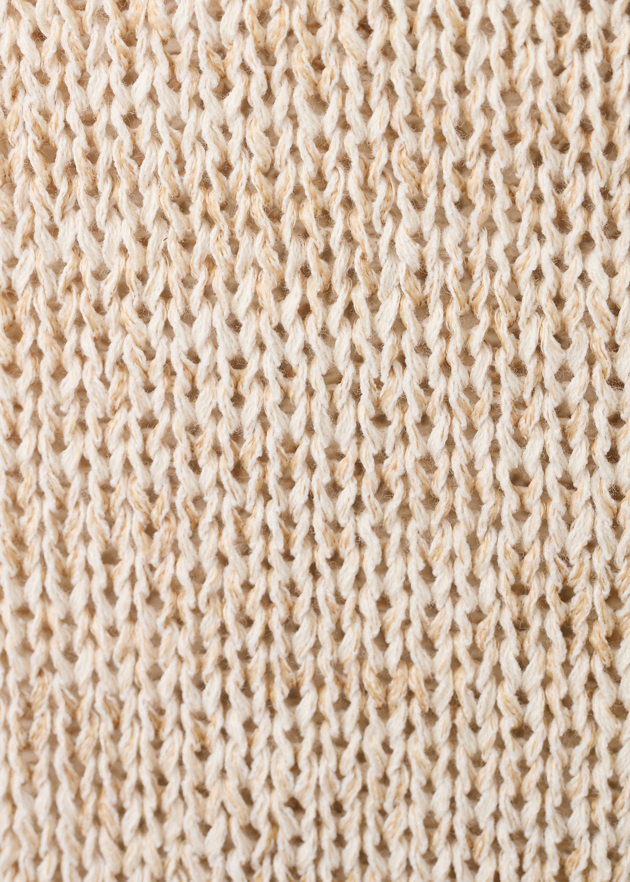 Mango chaleco paquita in beige - Image 3