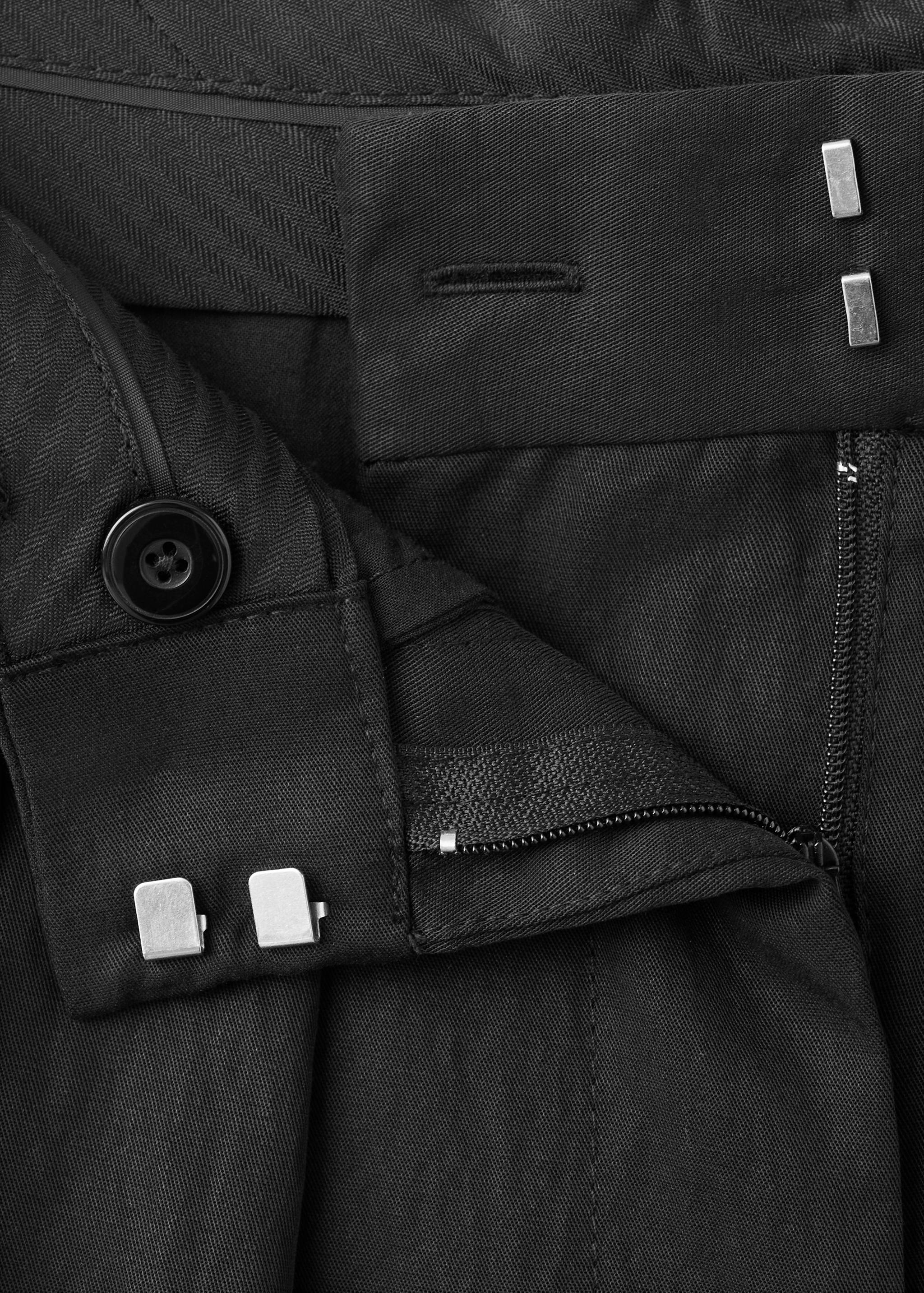 Mango trousers marga in black - Image 3
