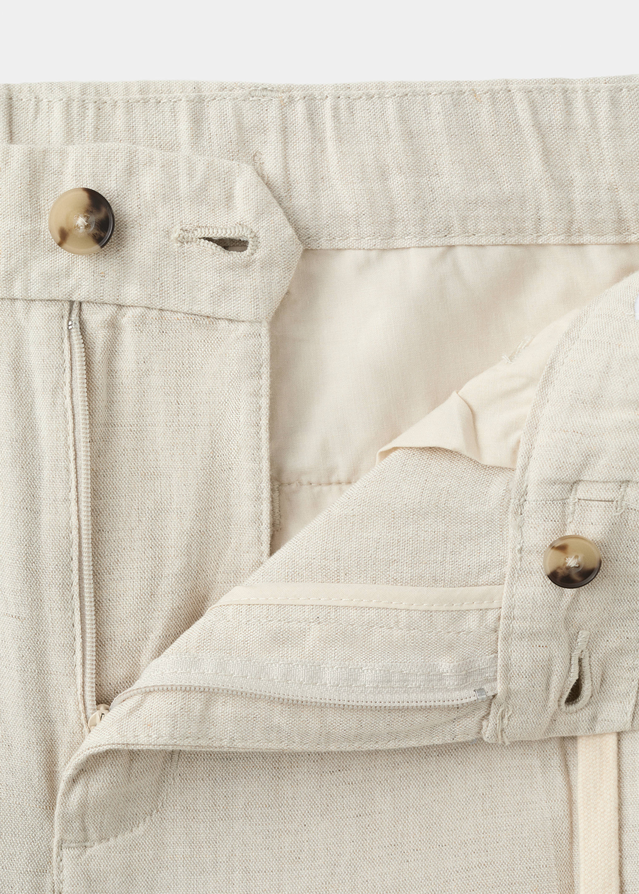 Mango pantalon romelino in raw - Image 3