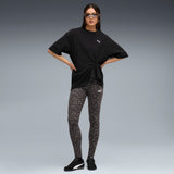 PUMA ESSENTIALS animal print leggings in black - Image 3