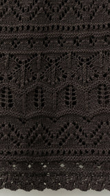 Mango vestido sikan in chocolate - Image 3