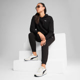 PUMA ESSENTIALS comfort hoodie in black - Image 3