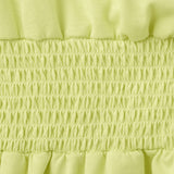Mango vestido virginia in lime - Image 3