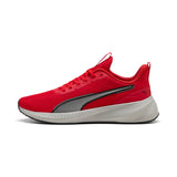 PUMA flyer lite 3 running shoes in for all time red and cool light gray - Image 3