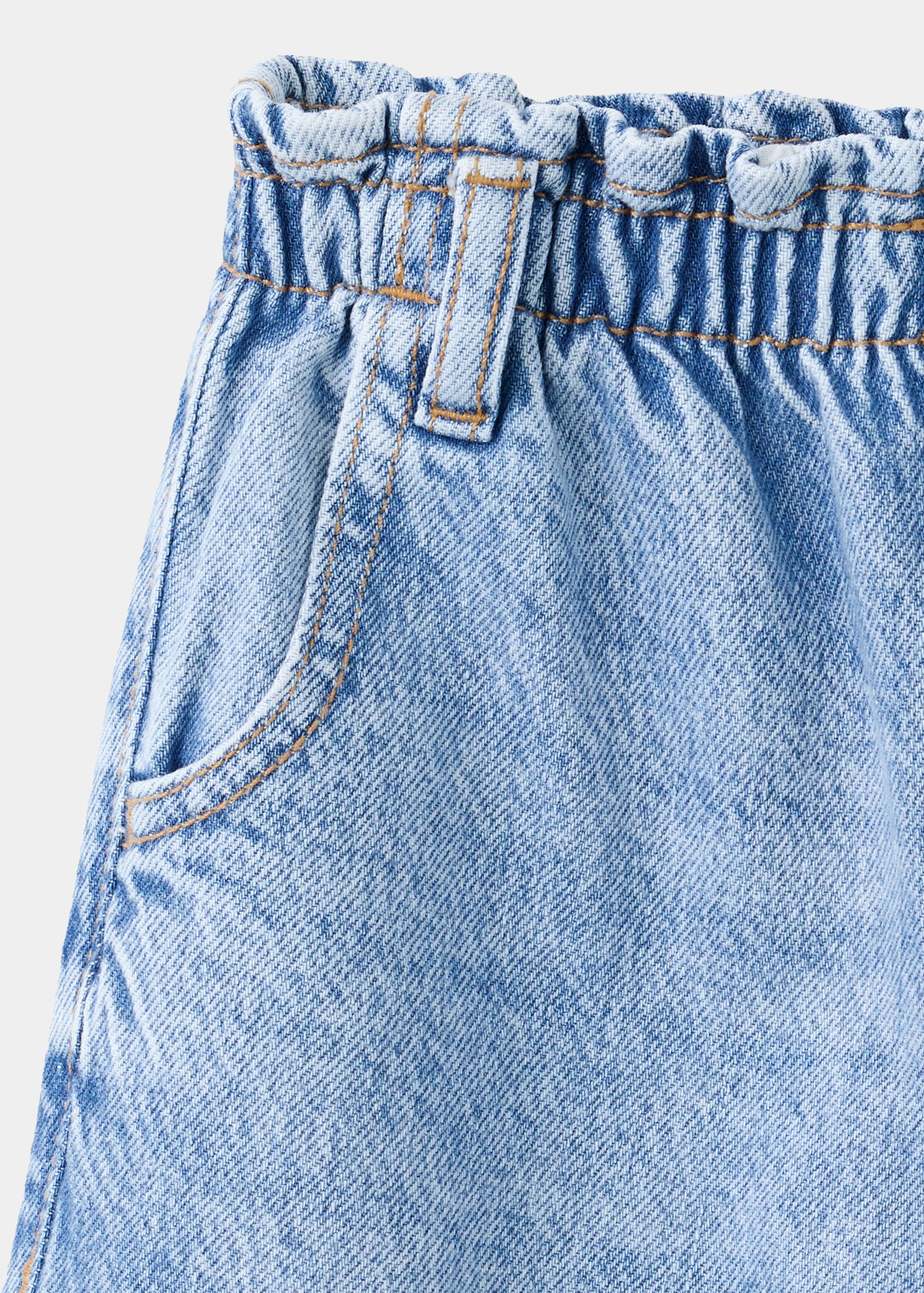 Mango jeans loose in medium denim - Image 3