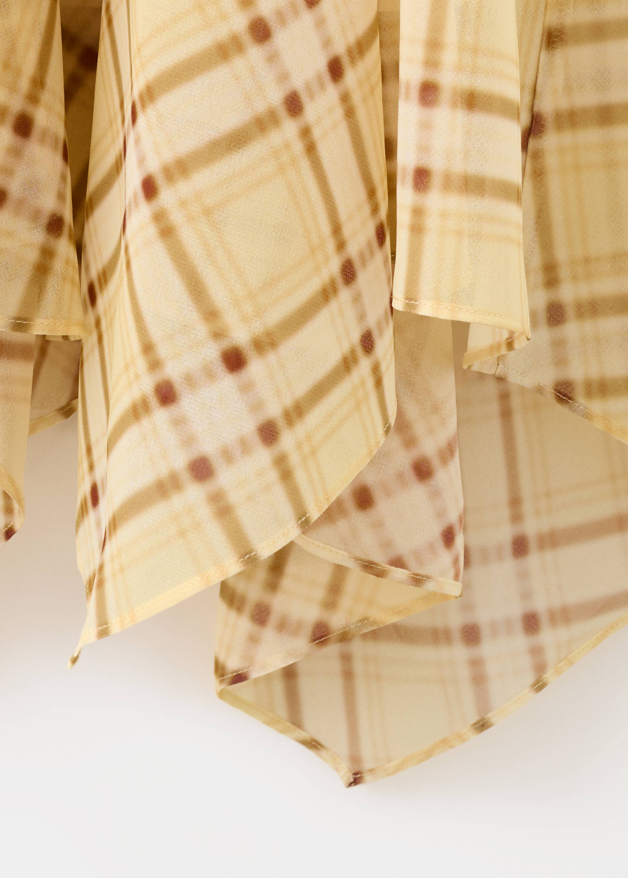 Mango vestido glasgow in pastel yellow - Image 3