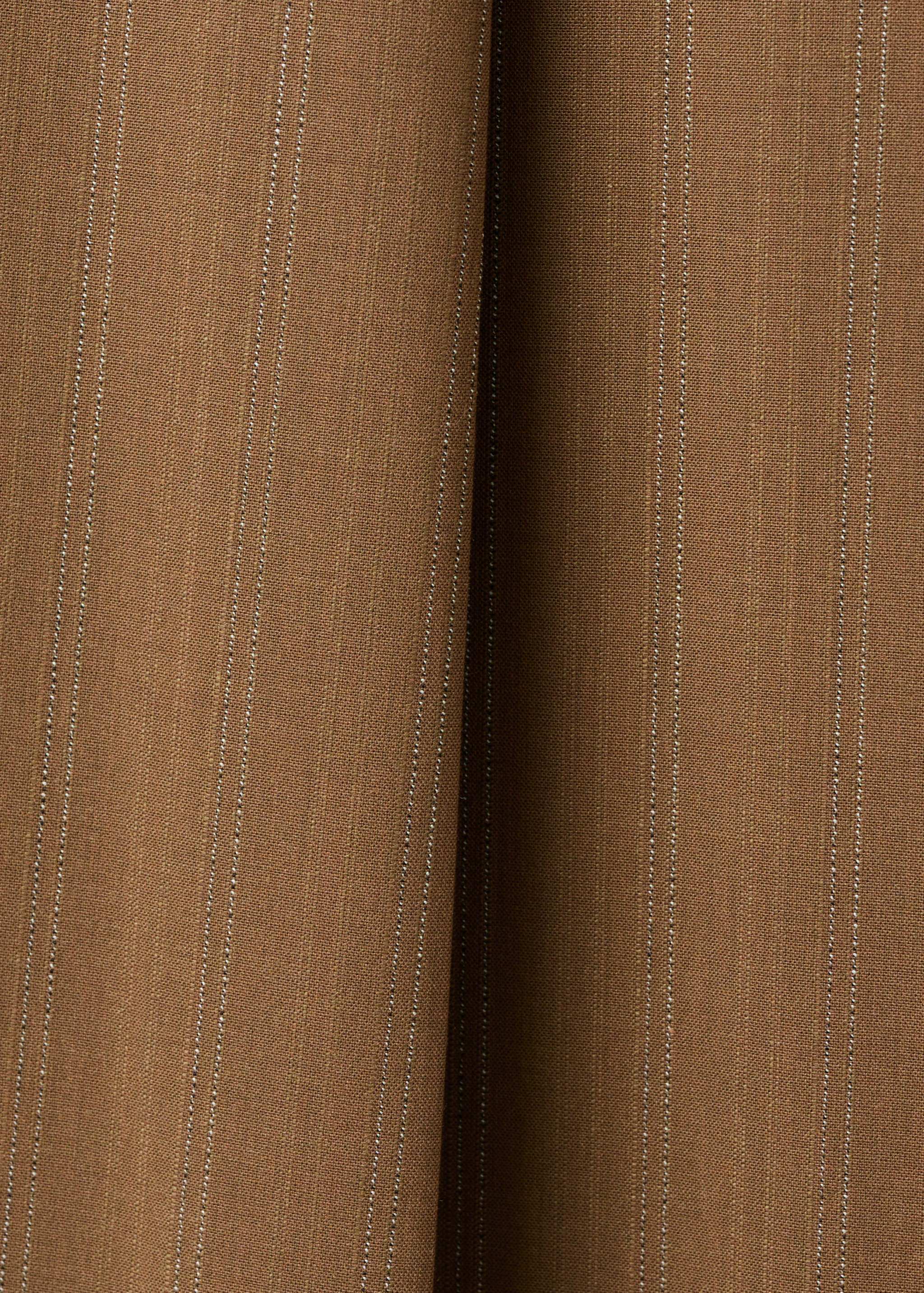 Mango trousers systeck in toffee - Image 3