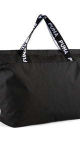 PUMA ESSENTIALS training 19L shopper bag in black - Image 3
