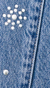 Mango jeans culottes in medium denim - Image 3
