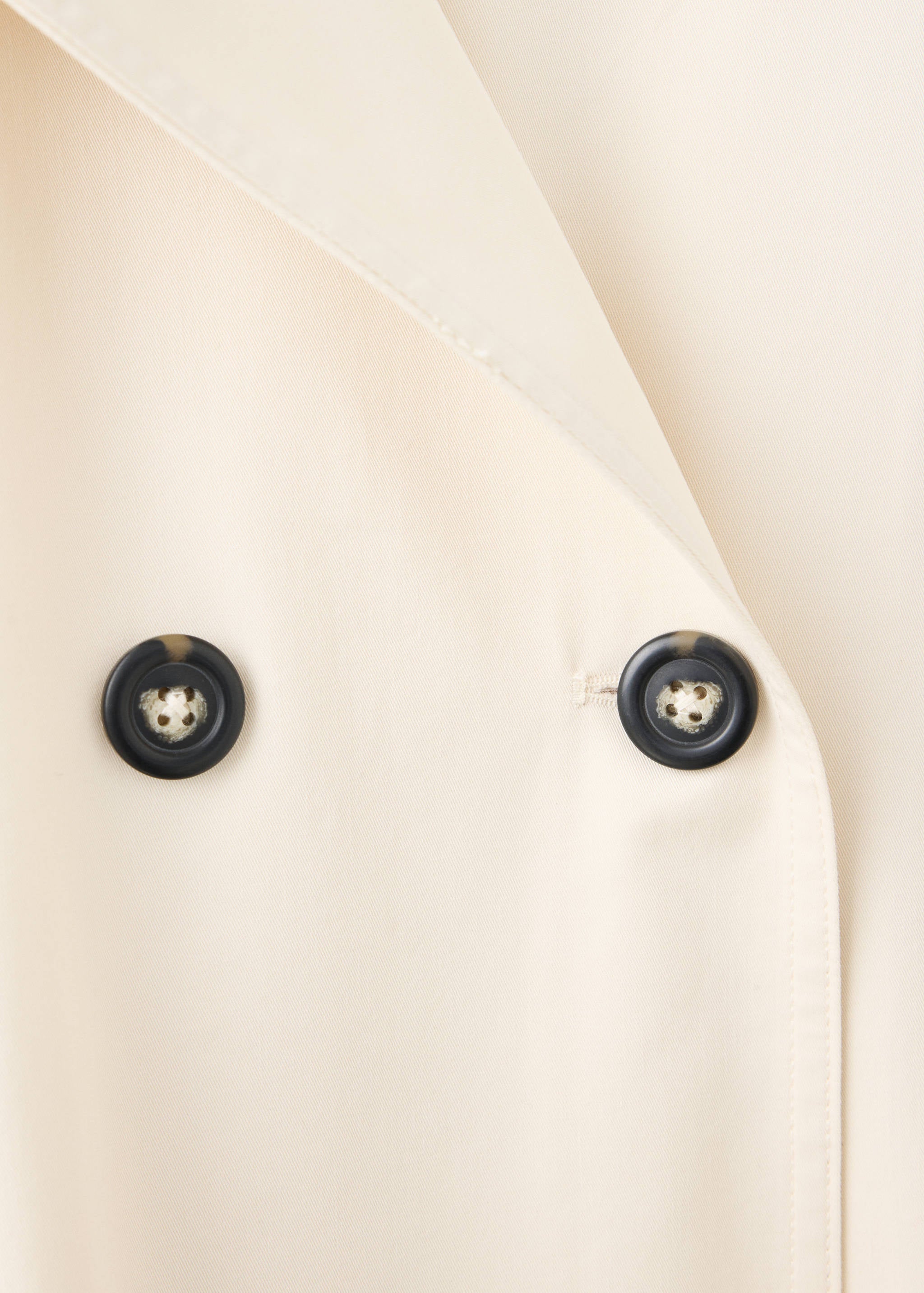 Mango trench cielo in off white - Image 3