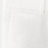 Mango bermudas carp in off white - Image 3