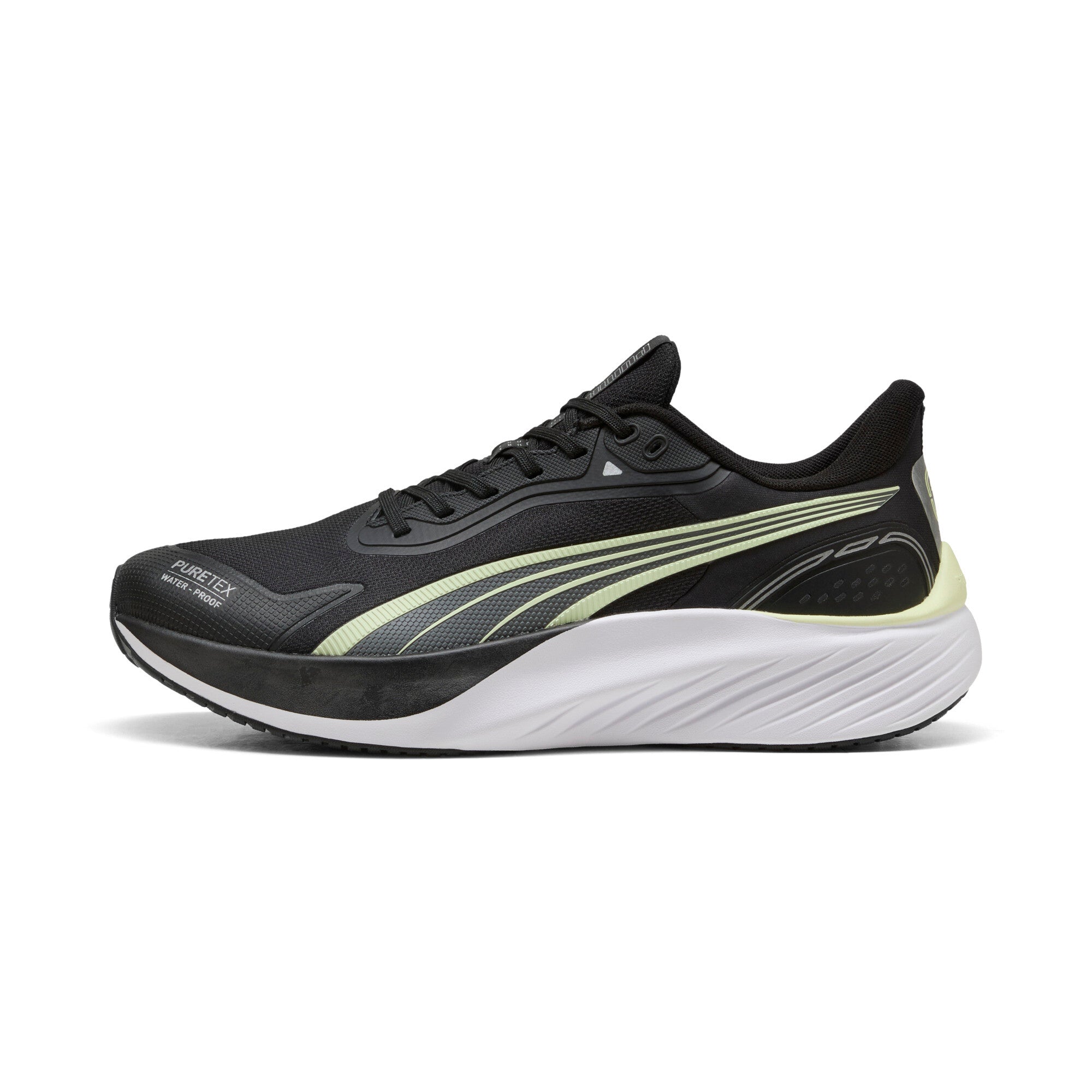 PUMA pounce lite PTX sneakers unisex in black and silver - Image 3