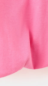 Mango camiseta noise in fluorescent pink - Image 3